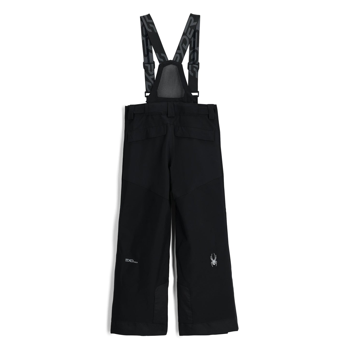 Jungen-Schutzhose mit seitlichem Reißverschluss – Schwarz