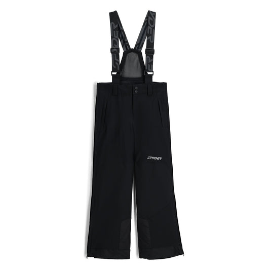 Jungen-Schutzhose mit seitlichem Reißverschluss – Schwarz