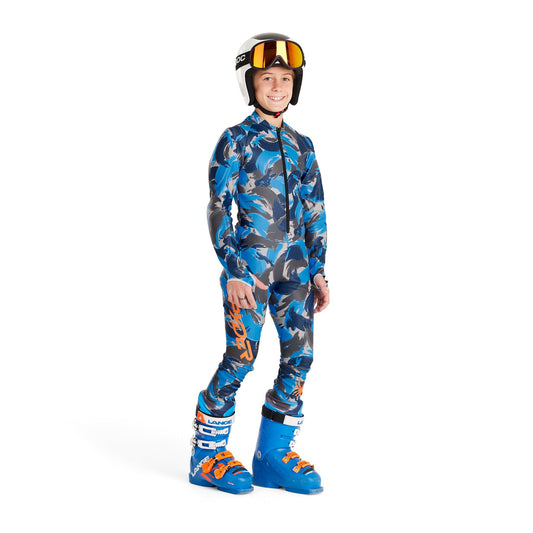 Jungen Performance Gs - Camouflage Aether Blue