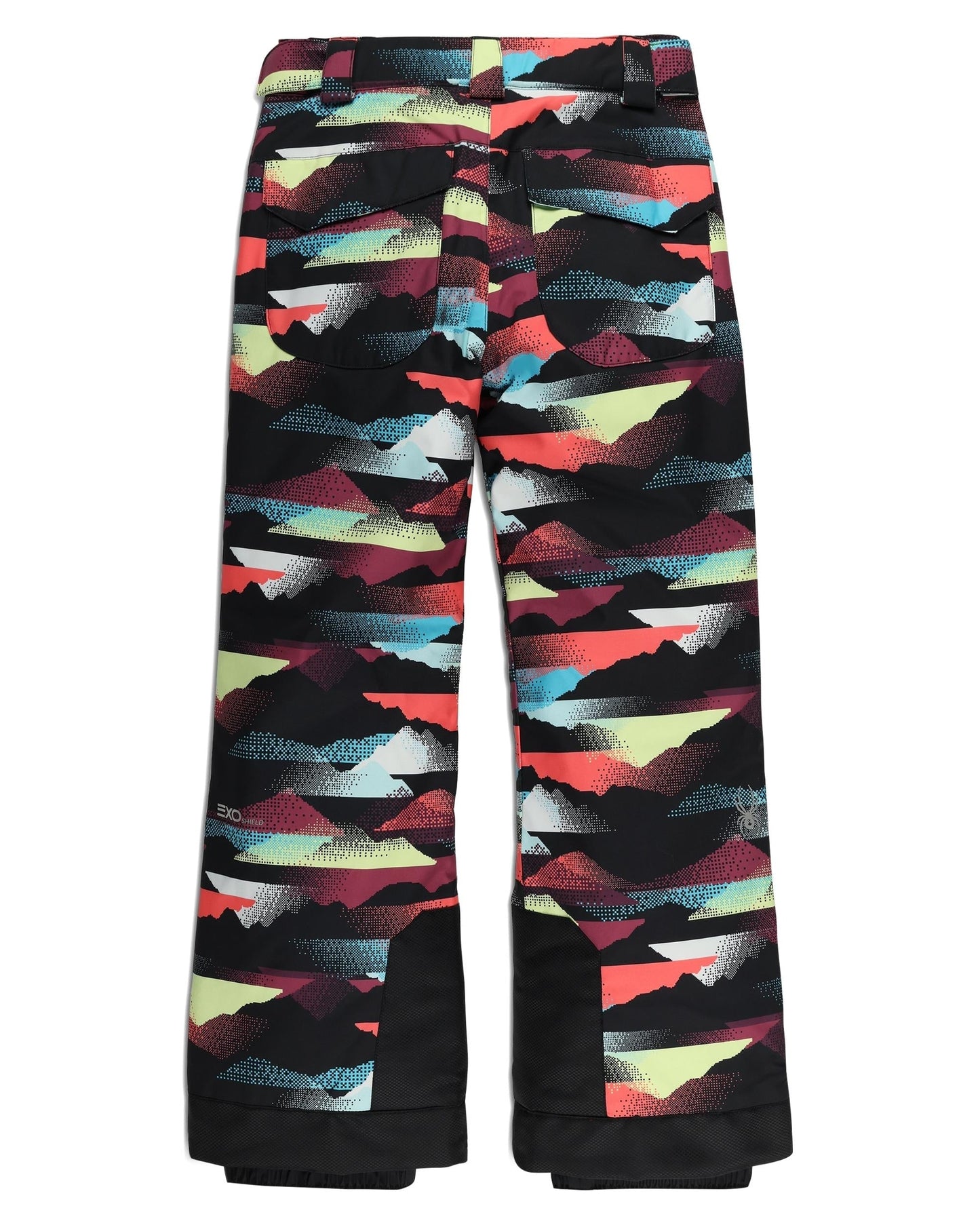 Girls Olympia Pants - Multi Mountain Print