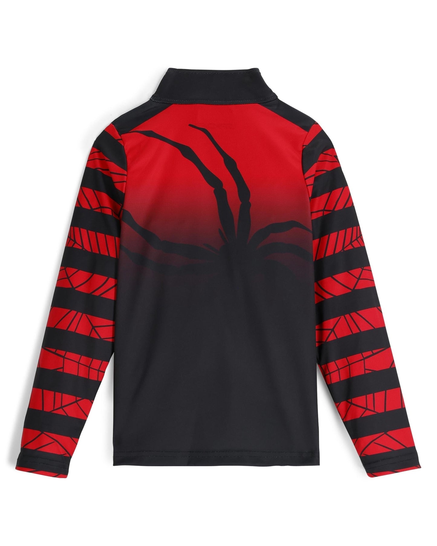 Pull demi-zip Challenger pour garçon - Rouge Spyder