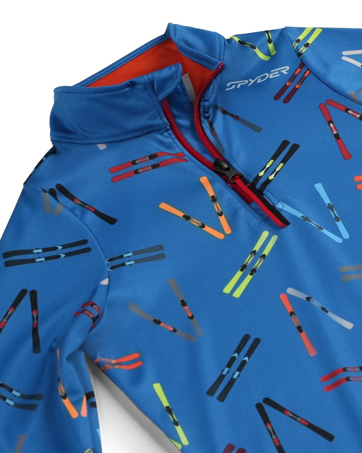 Boys International Half Zip - Cobalt Fries