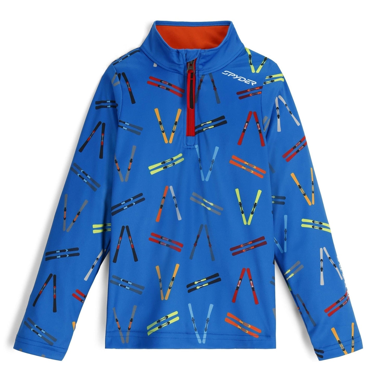 Boys International Half Zip - Cobalt Fries