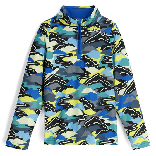 Demi-zip international pour garçons - Nuages ​​de Cobalt Mountain
