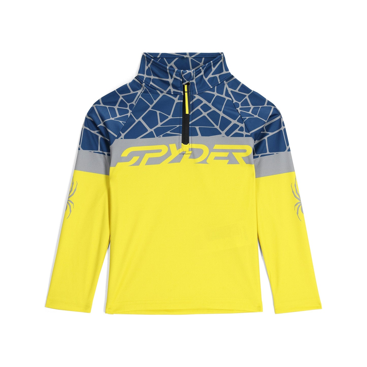 Little Boys Bug Half Zip - Säuregelb
