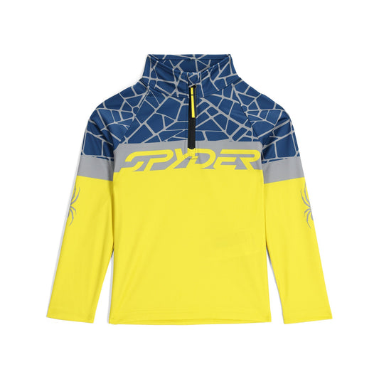Little Boys Bug Half Zip - Säuregelb