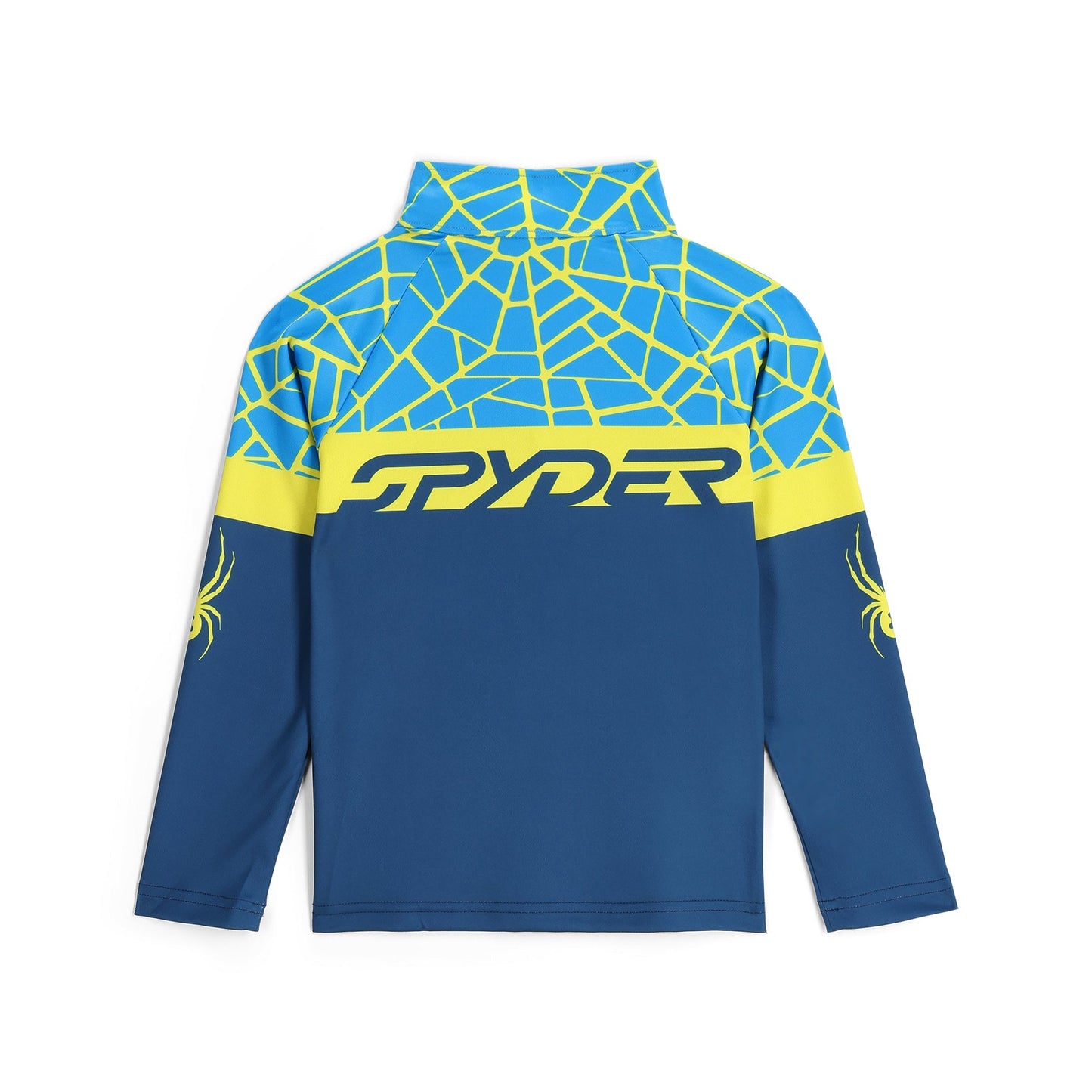 Demi-zip zippé pour petits garçons - Bleu marine