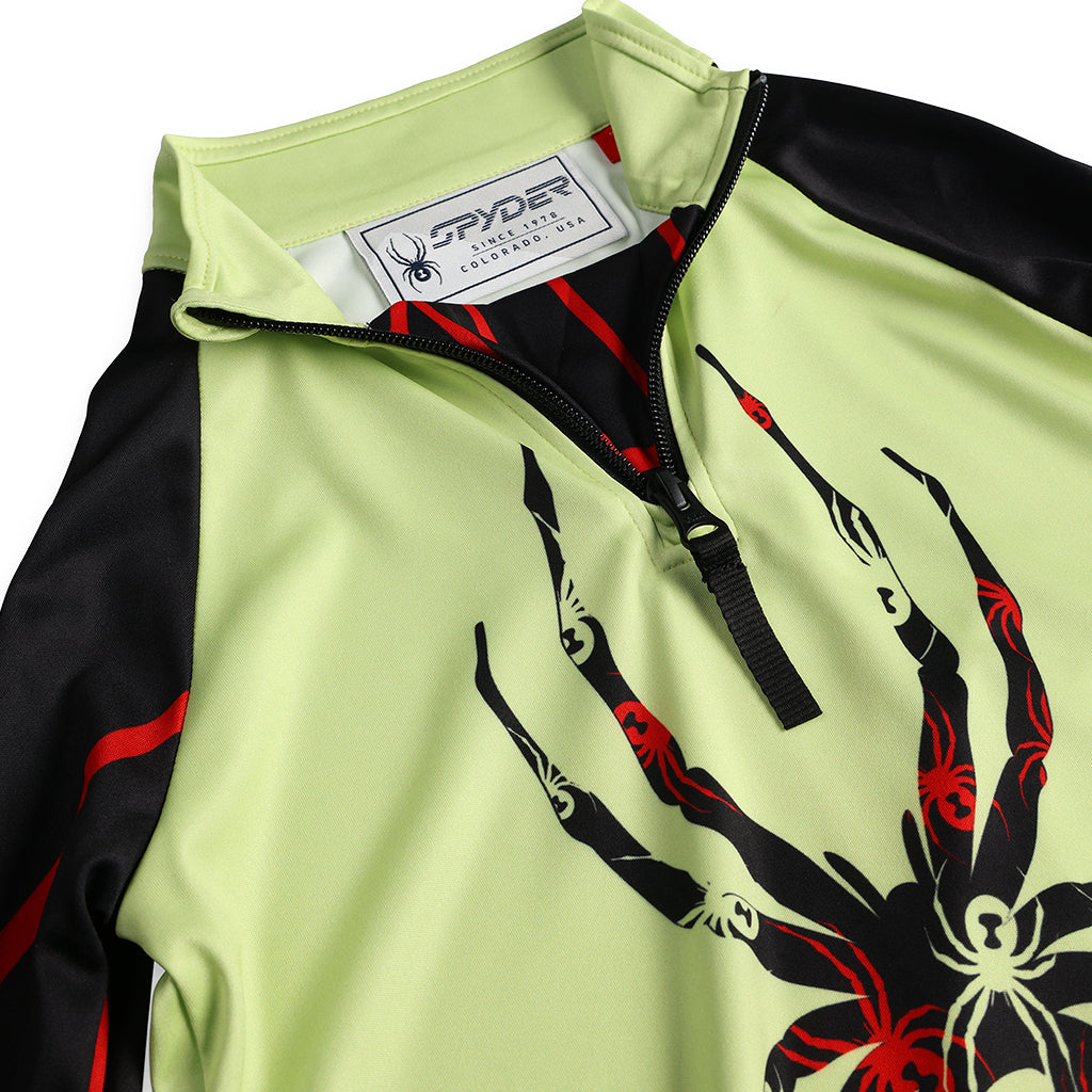 Demi-zip Little Boys Bug - Lime Ice