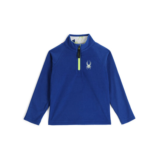 Speed-Fleece-Fleece für Kleinkinder mit halbem Reißverschluss – Elektrisches Blau